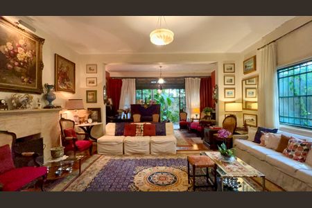 Sala de casa para alugar com 6 quartos, 575m² em Jardim Paulistano, São Paulo