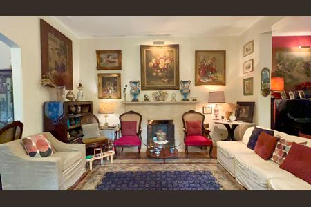 Sala de casa para alugar com 6 quartos, 575m² em Jardim Paulistano, São Paulo