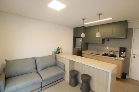 Sala / Cozinha de apartamento para alugar com 1 quarto, 36m² em Lauzane Paulista, São Paulo