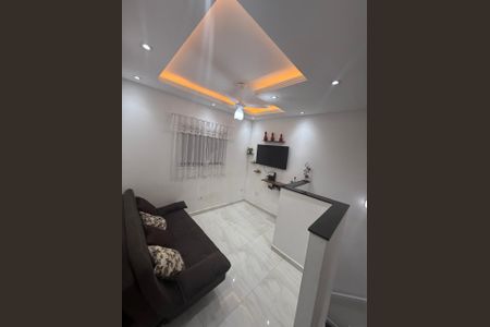 Sala de apartamento para alugar com 2 quartos, 60m² em Vila Caiçara, Praia Grande