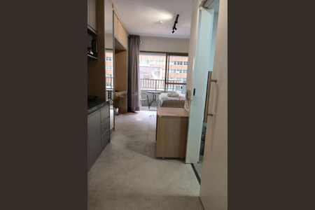 Studio à venda com 26m², 1 quarto e sem vaga