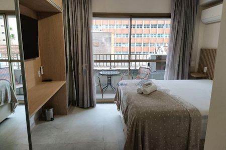 Studio à venda com 26m², 1 quarto e sem vaga