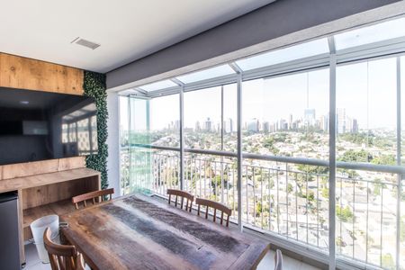 Varanda gourmet de apartamento para alugar com 3 quartos, 160m² em Empresarial 18 do Forte, Barueri