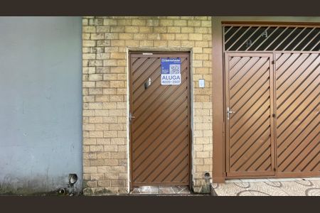 Casa para alugar com 33m², 1 quarto e sem vagaFachada+Placa 