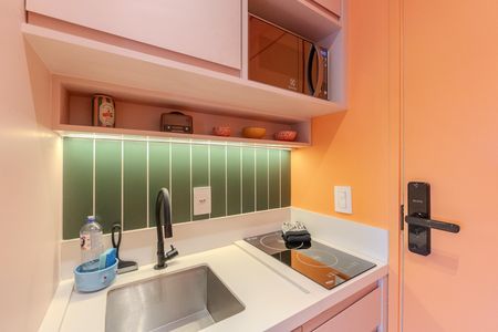 Apartamento à venda com 26m², 1 quarto e sem vaga Apartamento à venda com 26m², 1 quarto e sem vagaCozinha