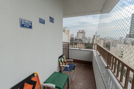 Sacada de apartamento para alugar com 1 quarto, 26m² em Consolação, São Paulo