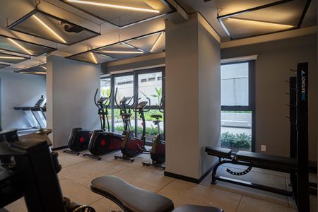 Apartamento à venda com 26m², 1 quarto e sem vaga Apartamento à venda com 26m², 1 quarto e sem vagaÁrea comum - Academia