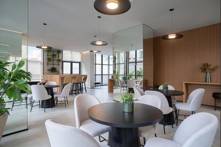 Apartamento à venda com 26m², 1 quarto e sem vaga Apartamento à venda com 26m², 1 quarto e sem vagaÁrea comum - Salão de festas