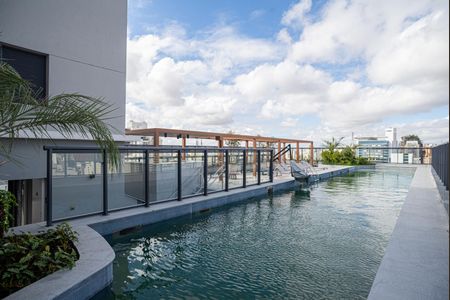 Apartamento à venda com 26m², 1 quarto e sem vaga Apartamento à venda com 26m², 1 quarto e sem vagaÁrea comum - Piscina