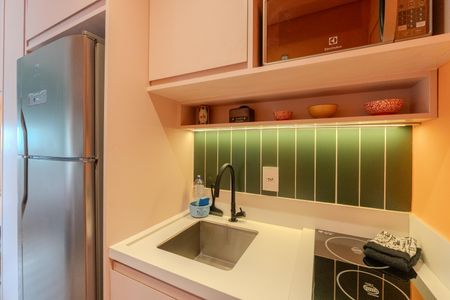 Apartamento à venda com 26m², 1 quarto e sem vaga Apartamento à venda com 26m², 1 quarto e sem vagaCozinha