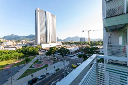 Varanda da Sala de apartamento para alugar com 2 quartos, 43m² em Santo Cristo, Rio de Janeiro