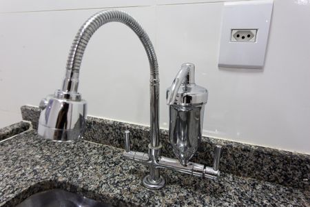 Cozinha de apartamento para alugar com 1 quarto, 32m² em Santana, São Paulo