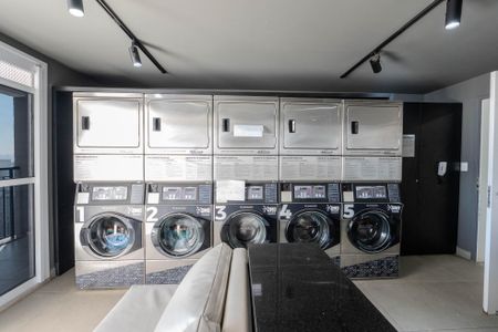 Studio para alugar com 35m², 1 quarto e 1 vagaLavanderia