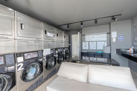 Studio para alugar com 35m², 1 quarto e 1 vagaLavanderia