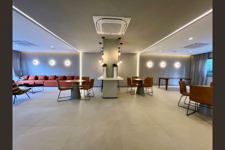 Apartamento para alugar com 57m², 2 quartos e 1 vagaÁrea comum - Salão de festas