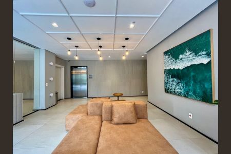 Apartamento para alugar com 57m², 2 quartos e 1 vagaÁrea comum - Hall de entrada