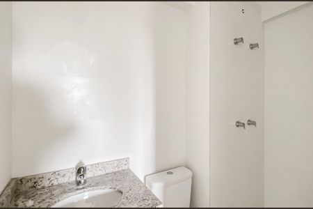 Banheiro da Suíte de apartamento à venda com 1 quarto, 47m² em Chácara Tatuapé, São Paulo
