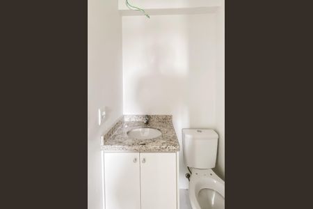Banheiro da Suíte de apartamento à venda com 1 quarto, 47m² em Chácara Tatuapé, São Paulo