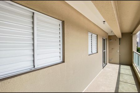 Varanda de apartamento à venda com 1 quarto, 46m² em Chácara Tatuapé, São Paulo