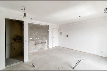 Sala - Cozinha de apartamento à venda com 1 quarto, 46m² em Chácara Tatuapé, São Paulo