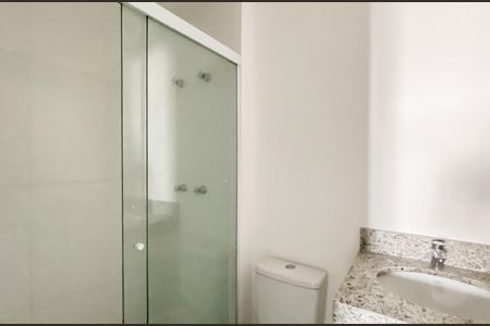 Banheiro da Suíte de apartamento à venda com 1 quarto, 47m² em Chácara Tatuapé, São Paulo