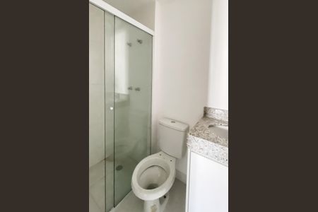 Banheiro da Suíte de apartamento à venda com 1 quarto, 47m² em Chácara Tatuapé, São Paulo