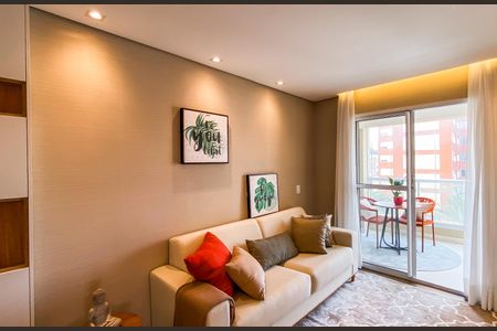 Sala  de apartamento à venda com 2 quartos, 47m² em Chácara Tatuapé, São Paulo