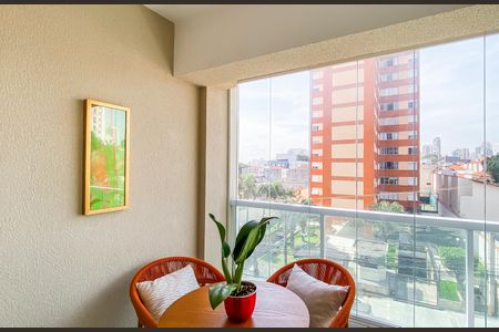 Varanda  de apartamento à venda com 2 quartos, 47m² em Chácara Tatuapé, São Paulo