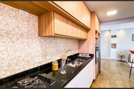 Apartamento à venda com 47m², 2 quartos e 1 vagaCozinha 