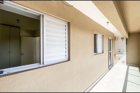 Apartamento à venda com 46m², 1 quarto e 1 vaga Apartamento à venda com 46m², 1 quarto e 1 vagaVaranda /área de serviço