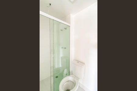Banheiro de apartamento à venda com 1 quarto, 46m² em Chácara Tatuapé, São Paulo