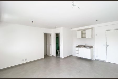 Sala/cozinha de apartamento à venda com 1 quarto, 46m² em Chácara Tatuapé, São Paulo