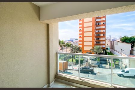 Varanda  de apartamento à venda com 1 quarto, 47m² em Chácara Tatuapé, São Paulo