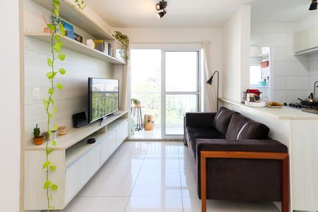 Sala  de apartamento à venda com 2 quartos, 56m² em Vila Andrade, São Paulo