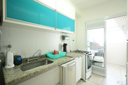 Cozinha de apartamento à venda com 2 quartos, 65m² em Fundação, São Caetano do Sul