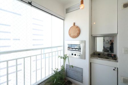 Varanda Gourmet de apartamento à venda com 2 quartos, 65m² em Fundação, São Caetano do Sul