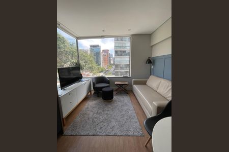 Studio à venda com 35m², 1 quarto e 1 vagaSala