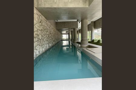 Studio à venda com 35m², 1 quarto e 1 vagaPiscina