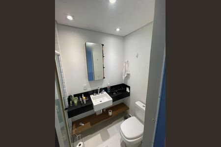 Banheiro de kitnet/studio à venda com 1 quarto, 35m² em Vila Nova Conceição, São Paulo