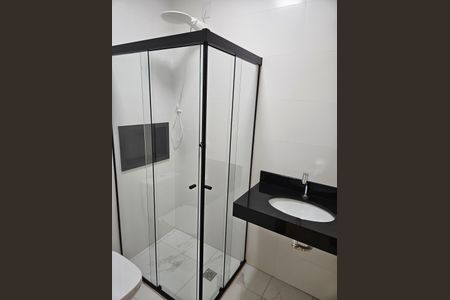 Banheiro  de kitnet/studio para alugar com 1 quarto, 31m² em Ipiranga, São Paulo