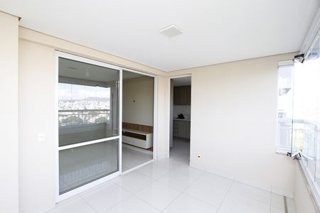 Varanda da Sala de apartamento para alugar com 3 quartos, 97m² em Caiçaras, Belo Horizonte
