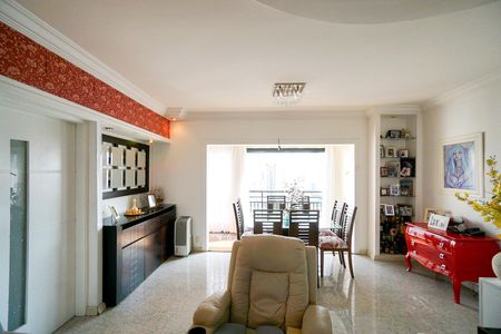 Sala de apartamento à venda com 4 quartos, 136m² em Tatuapé, São Paulo