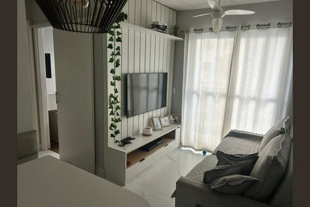 Sala de apartamento à venda com 1 quarto, 41m² em Jardim Santa Emilia, São Paulo