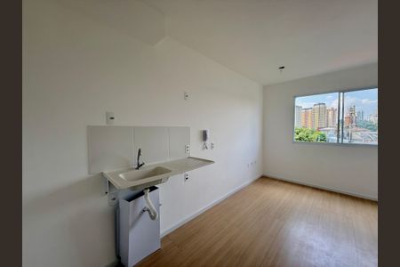 Studio à venda com 17m², 1 quarto e sem vagaCozinha 