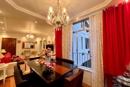 Sala  de apartamento para alugar com 3 quartos, 96m² em Copacabana, Rio de Janeiro