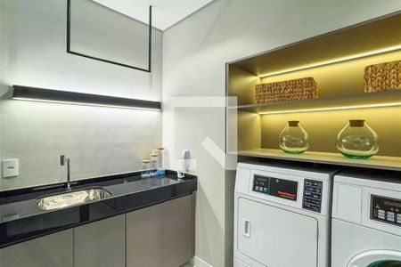 Studio à venda com 23m², 1 quarto e sem vagaLavanderia