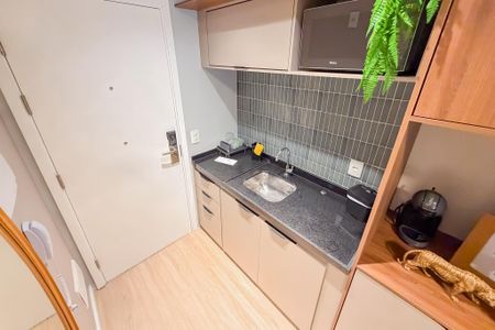 Studio à venda com 23m², 1 quarto e sem vagaCozinha