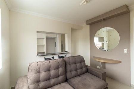 Sala de apartamento para alugar com 1 quarto, 49m² em Portão, Curitiba