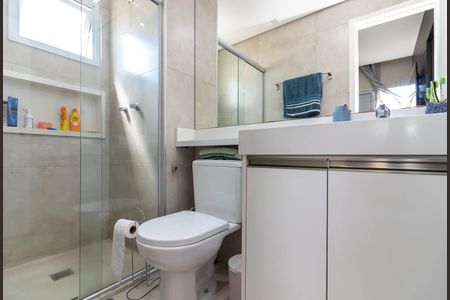 Apartamento à venda com 85m², 3 quartos e 1 vagaBanheiro da Suíte