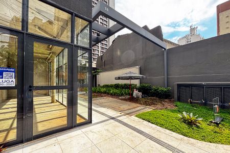 Studio para alugar com 24m², 1 quarto e sem vagafachada do predio
